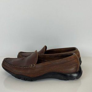 Allen Edmonds Boulder Slip On Loafers Leather Browne Mens Size 7.5